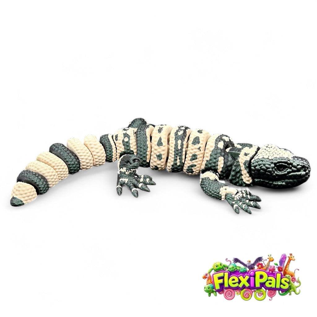 Flexi Gila Monster | 3D Printed Articulating Gila Monster Toy | Lizard Gift | Fidget Toy | Desk Toy | Sensory Toy | Lizard Toy | Raki-Box | Boxskull | RakiBox