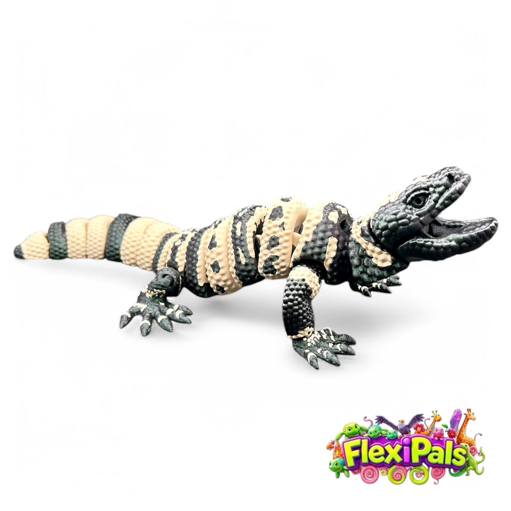 Flexi Gila Monster | 3D Printed Articulating Gila Monster Toy | Lizard Gift | Fidget Toy | Desk Toy | Sensory Toy | Lizard Toy | Raki-Box | Boxskull | RakiBox