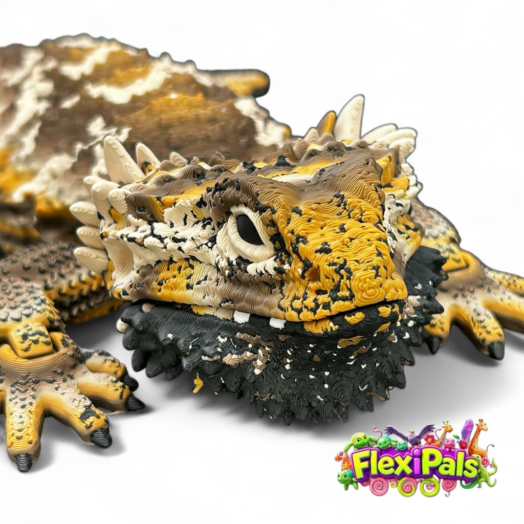 Bearded Dragon Educational Figure – Lifelike Bearded Dragon model, perfect for reptile enthusiasts, educators, and collectors looking for a one-of-a-kind piece.