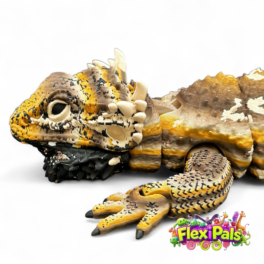 Realistic Bearded Dragon Replica – Stunning Bearded Dragon model crafted to capture the unique features and vibrant patterns of this beloved reptile.